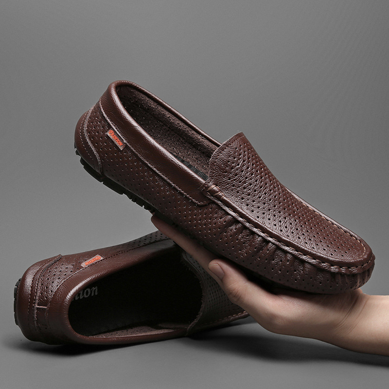 [Copy]TELVAWEARE Men's Casual Loafers Moccasin Slip on Flats Boat Casual Dress Driving Shoes