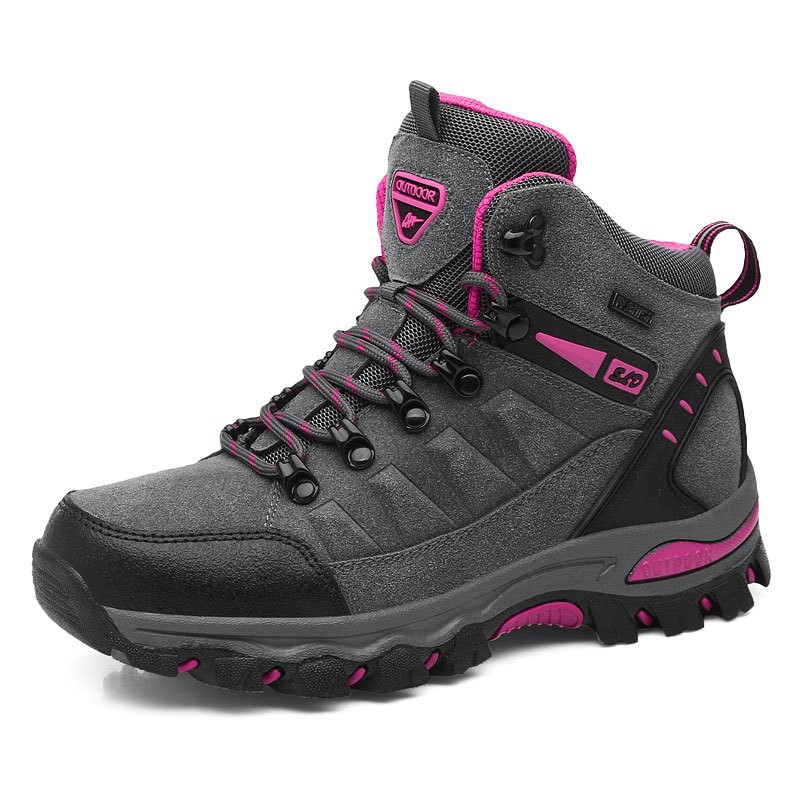 Women's Hiking Shoes Anti-Slip Breathable Sneaker for Outdoor Walking Trekking