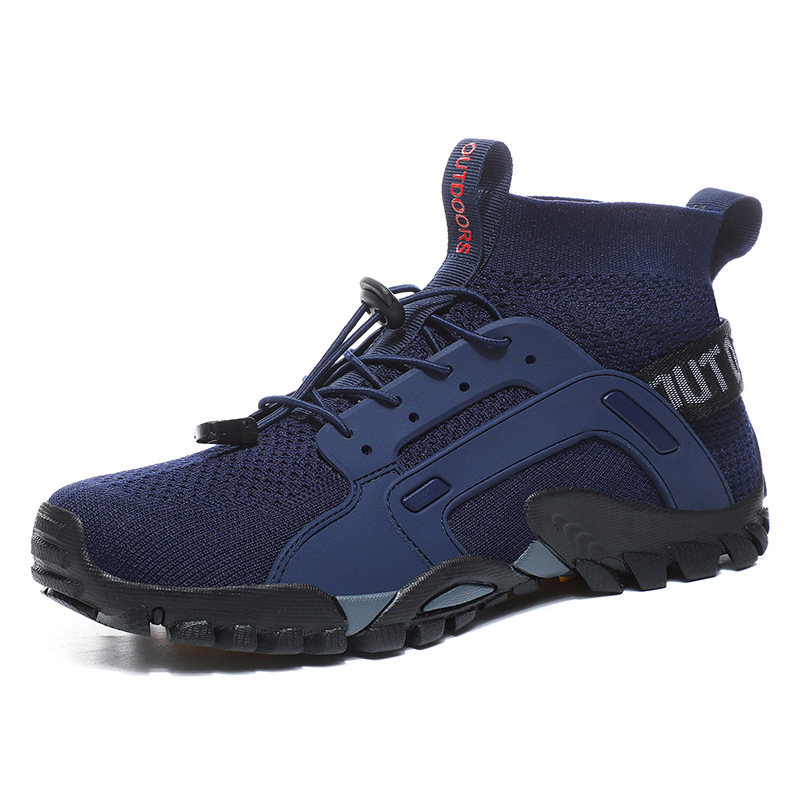 HYKES Trek – Natural Movement Non-slip, Barefoot Hiking Boots (Unisex)