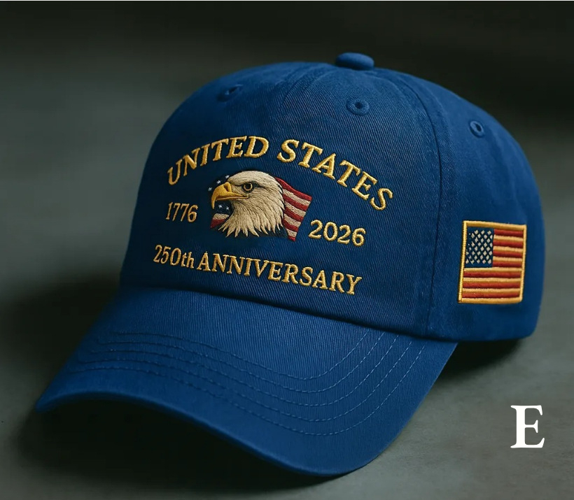 250th Anniversary of the United States of America commemorative hat