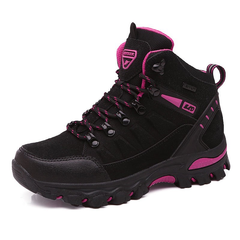 Women's Hiking Shoes Anti-Slip Breathable Sneaker for Outdoor Walking Trekking