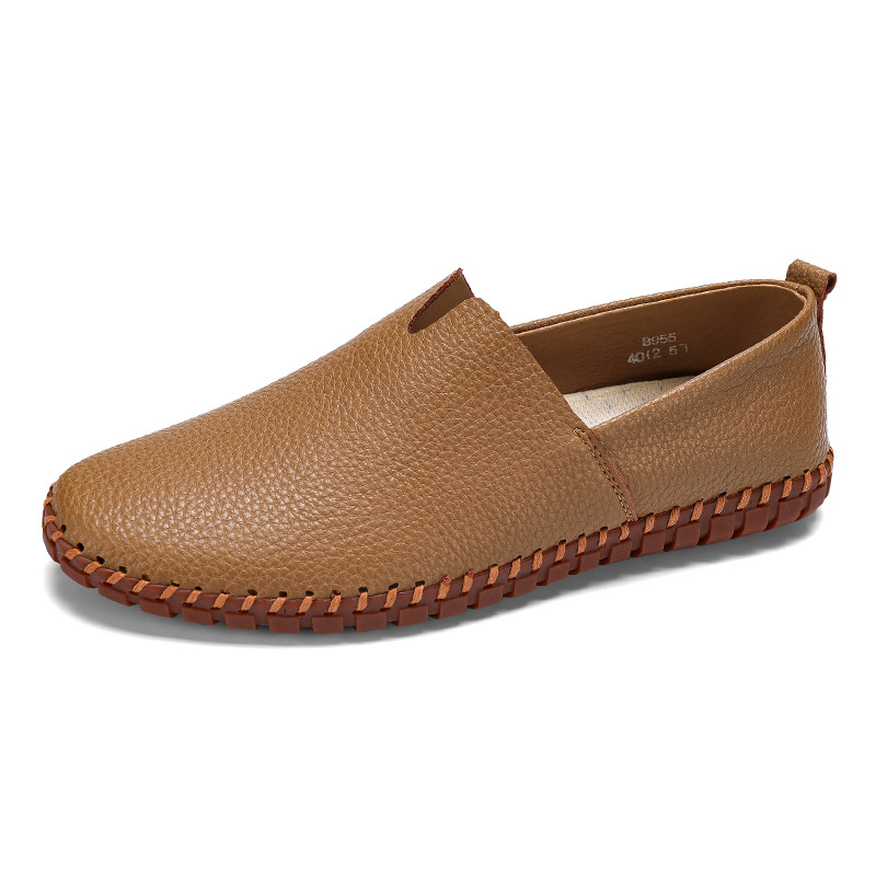 2025 Large Size Foreign Trade Outdoor Travel Xiyin Aliexpress Independent Station Pinduoduo Casual Handmade Bean Shoes