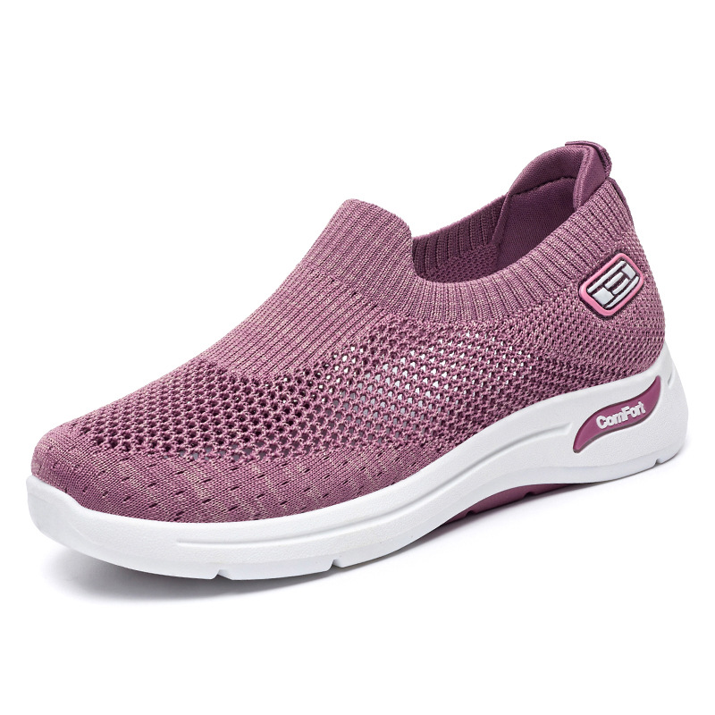 Jianbu Women's Breathable Comfort Sneakers - Soft Sole Fashion Walking Shoes