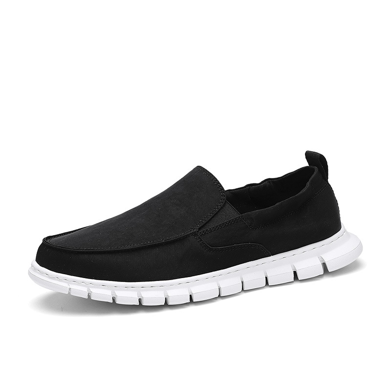 SooFeet Walking Men Shoes Cork Sole Breathable Loafers