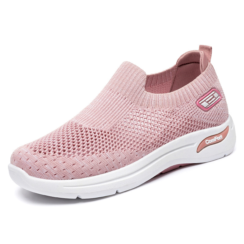 Jianbu Women's Breathable Comfort Sneakers - Soft Sole Fashion Walking Shoes