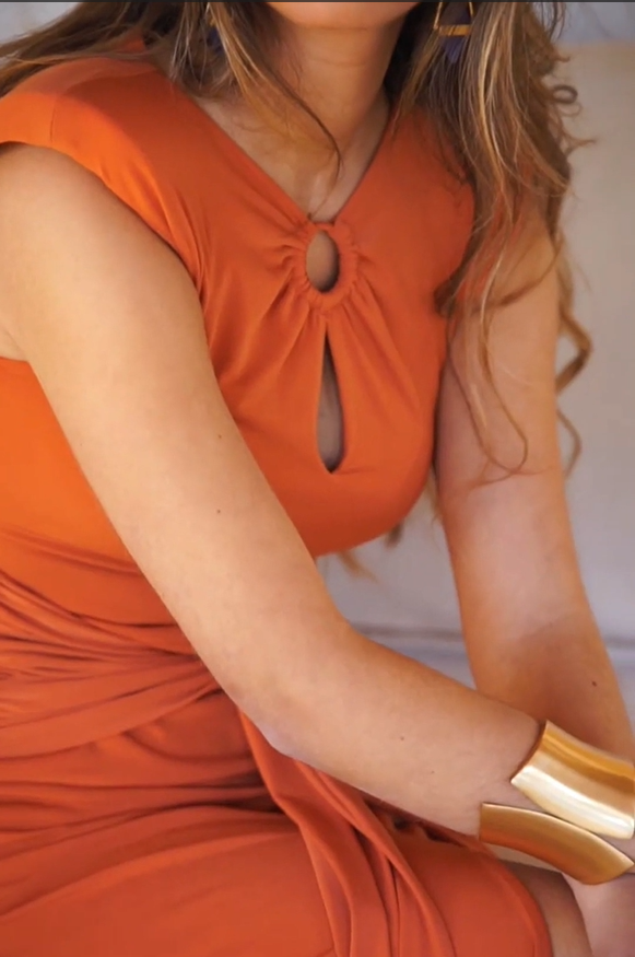 Vestido naranja