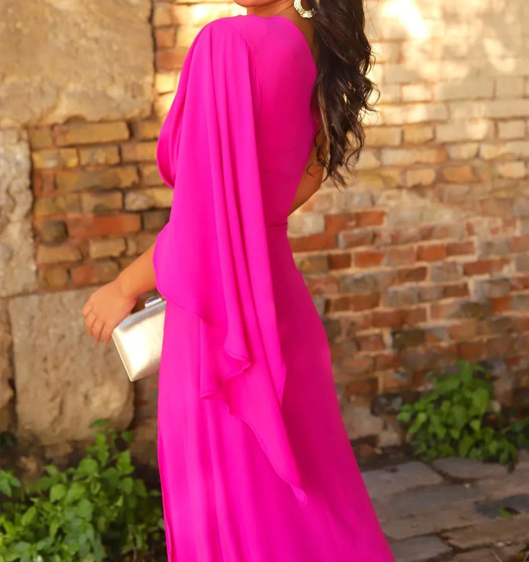 Vestido Cartagena Fucsia