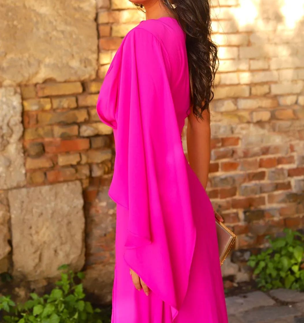Vestido Cartagena Fucsia