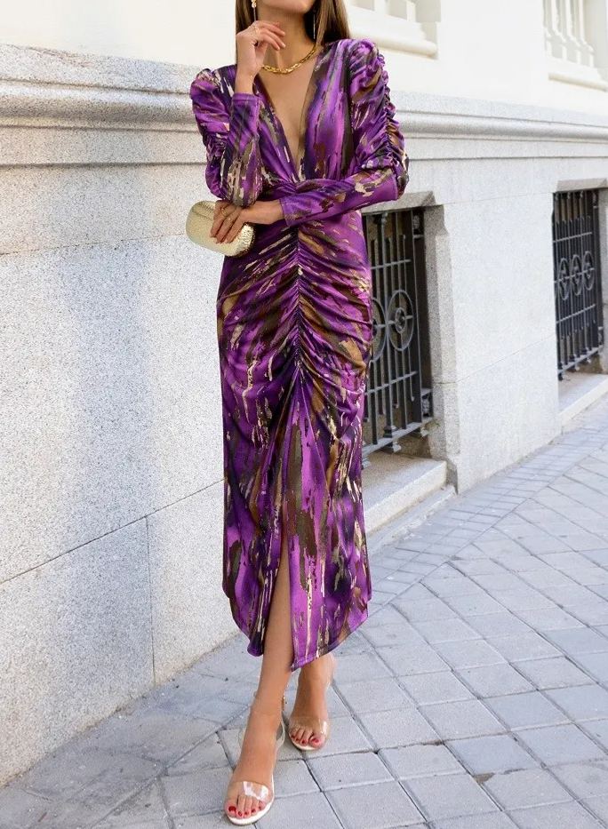 VESTIDO KOFF MORADO