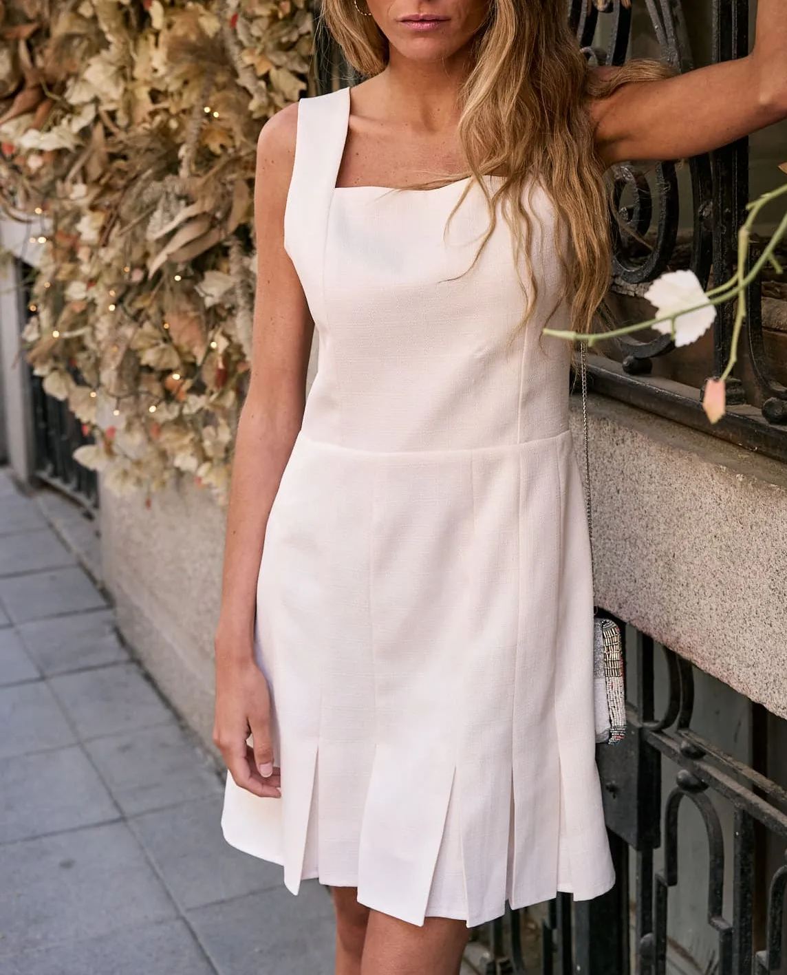 Vestido Becky blanco