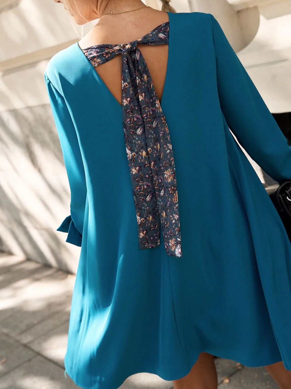 Vestido Icon cian