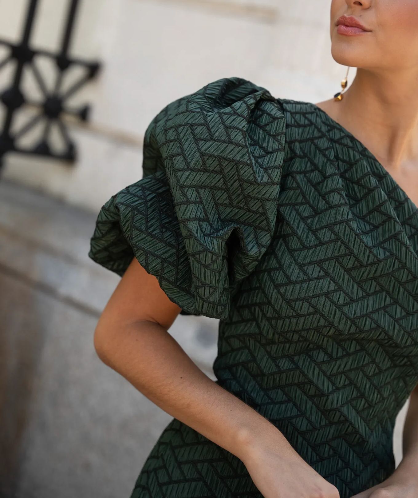 Nicole Jacquard Verde