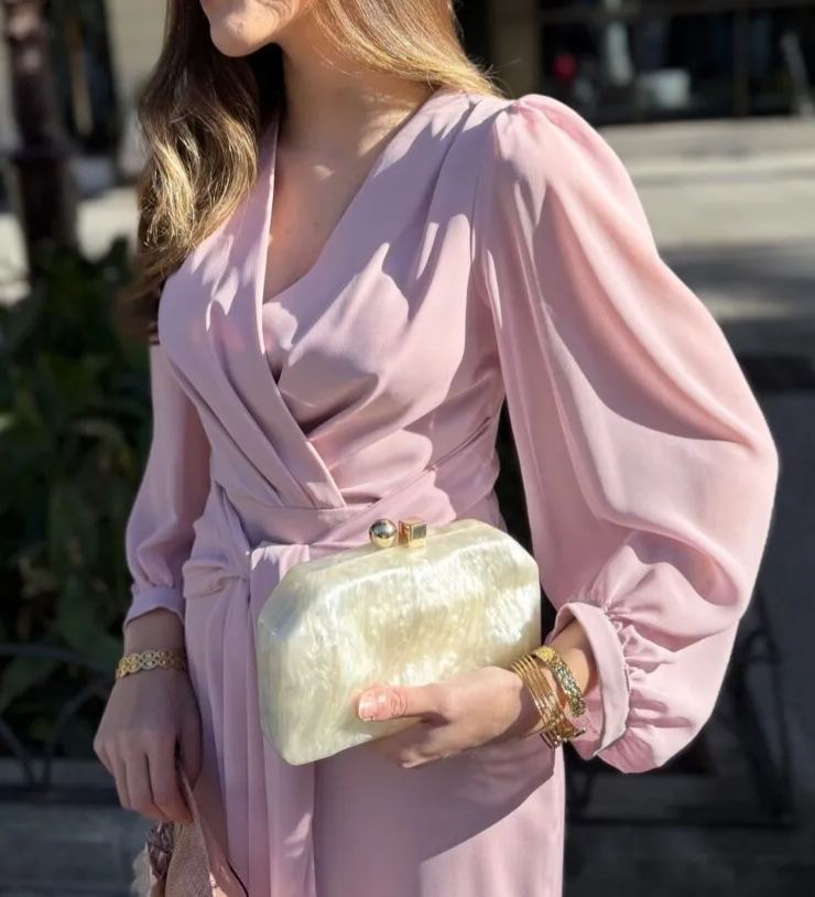 Caetana Pink Party Dress