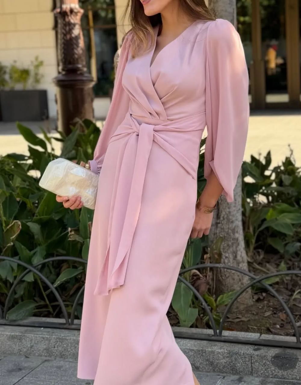 Caetana Pink Party Dress