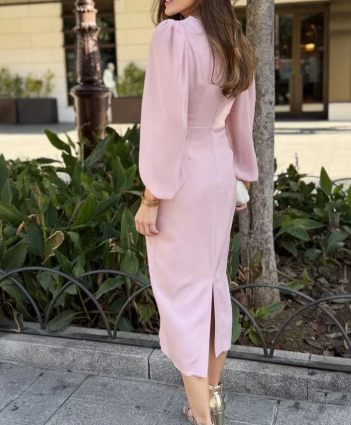 Caetana Pink Party Dress