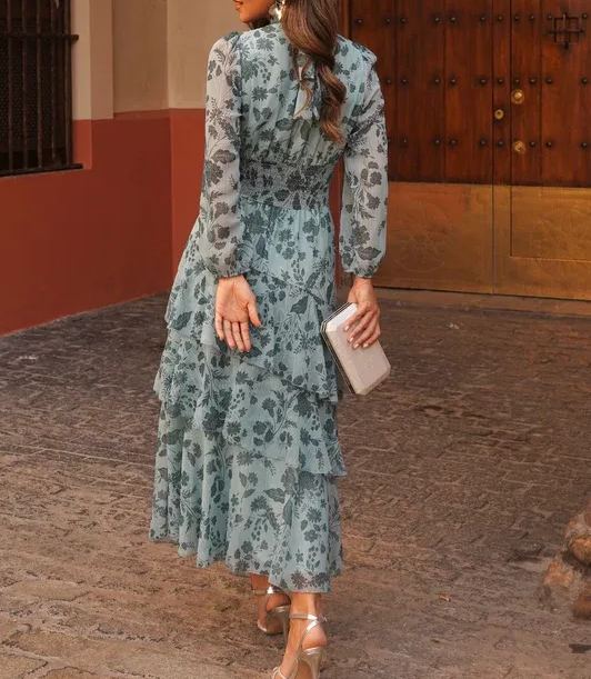 Mabel Aquamarine Dress
