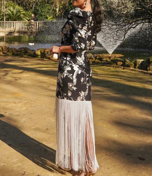 Jewelry-Studded Gown