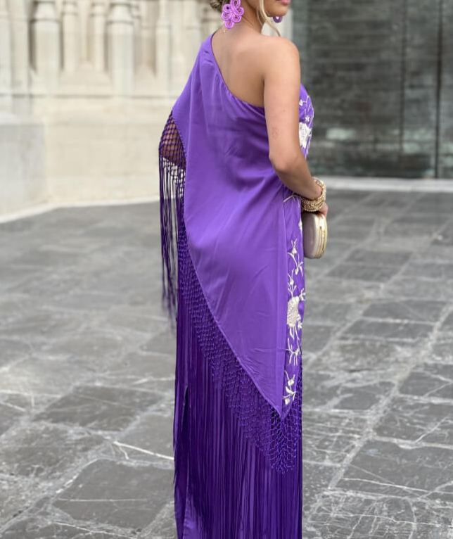 Purple Heroic Gown