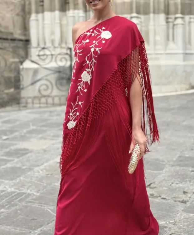 Red Heroic Gown