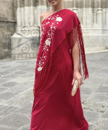 Red Heroic Gown