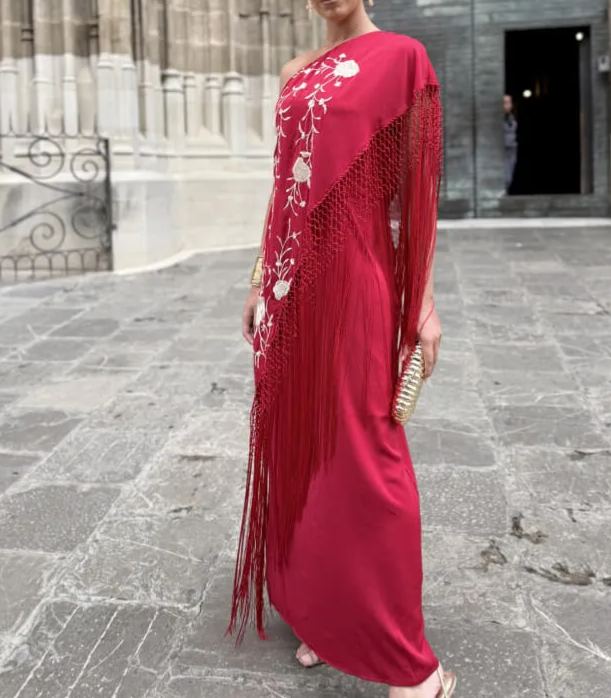 Red Heroic Gown