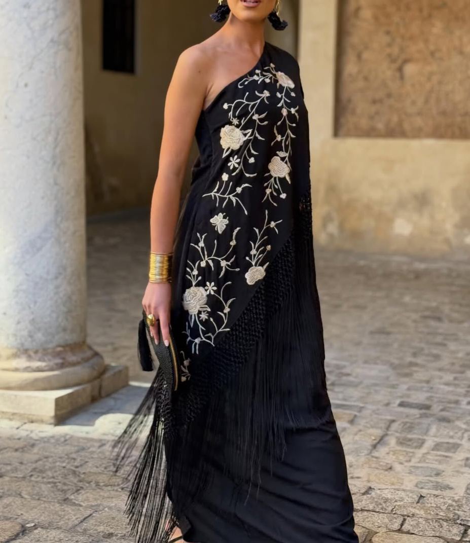 Black Heroic Gown