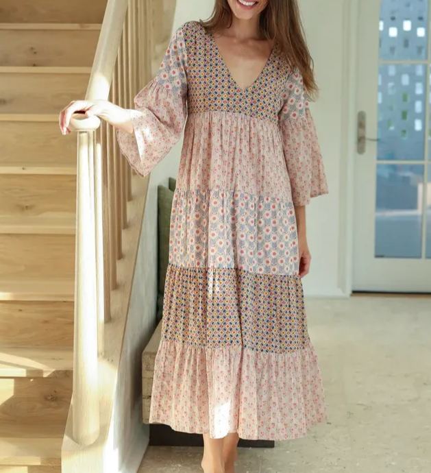 Charlotte Cotton Midi Dress