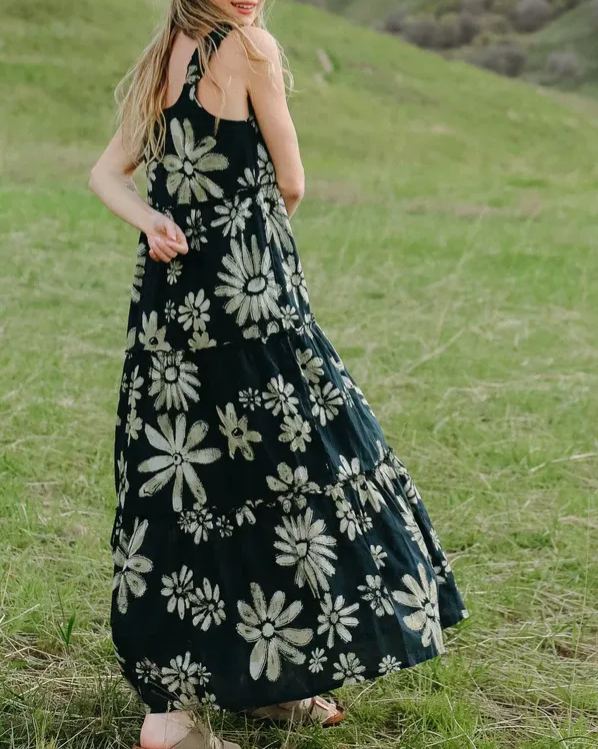Adele Cotton Maxi Dress