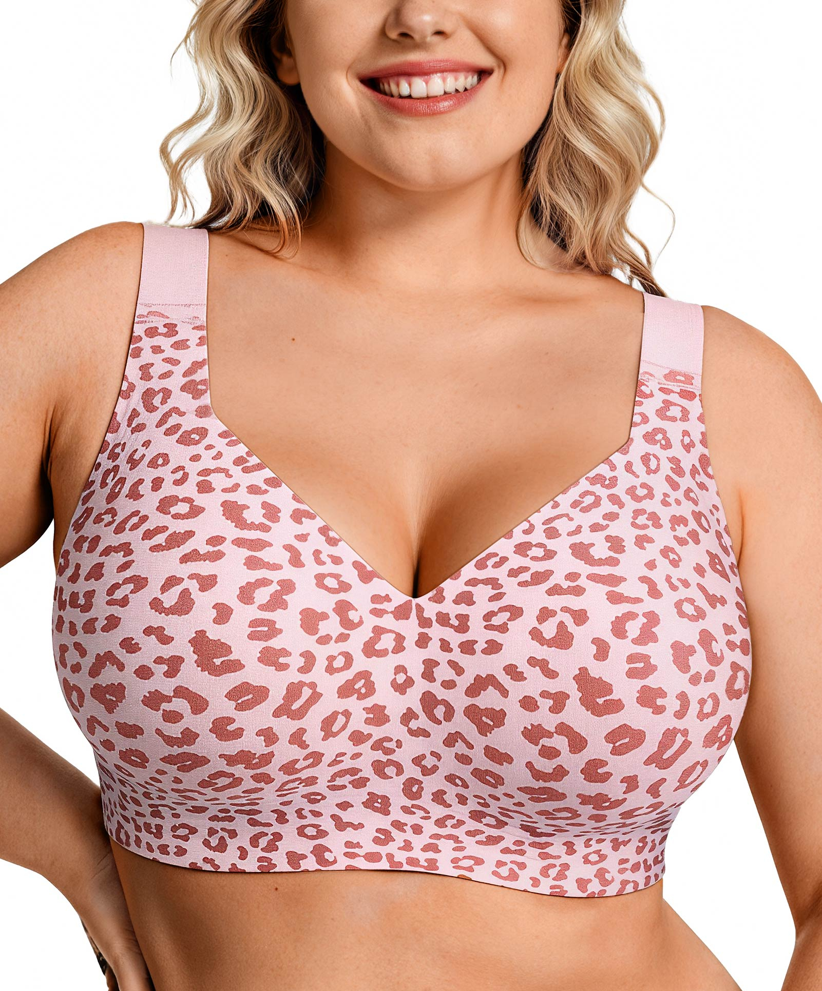 Comfortable Wireless Full Coverage Jelly Smoothing Bra