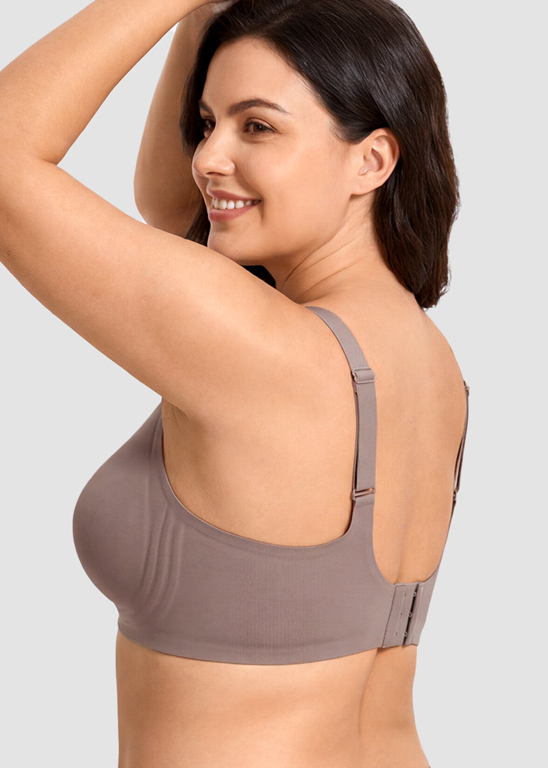 Invisible Jelly Lift Bra with Breathable Water Drop Hollow