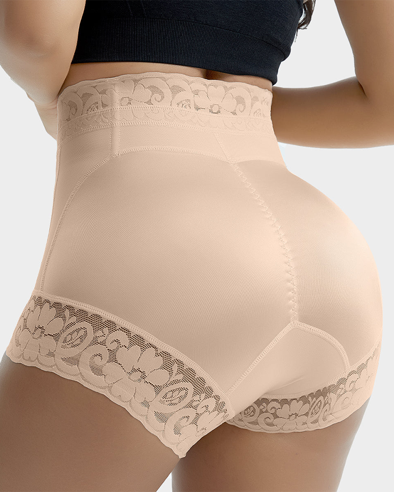  High Waist Seamless Butt Lifting Shorts