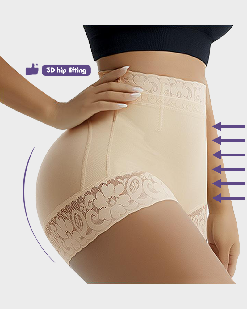  High Waist Seamless Butt Lifting Shorts