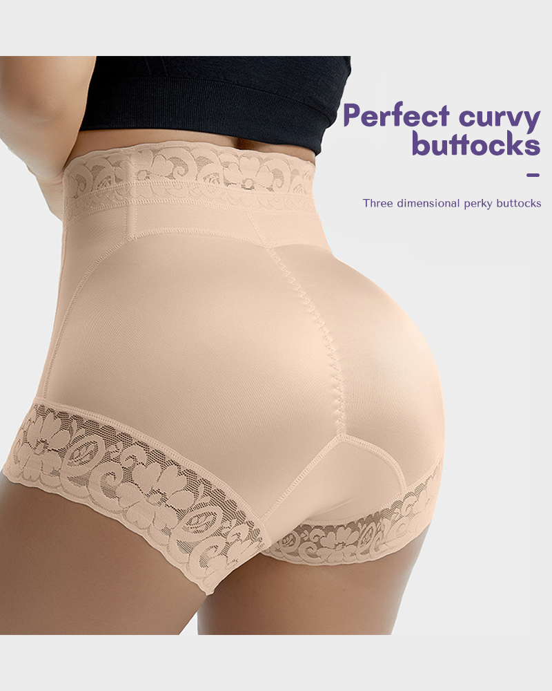  High Waist Seamless Butt Lifting Shorts