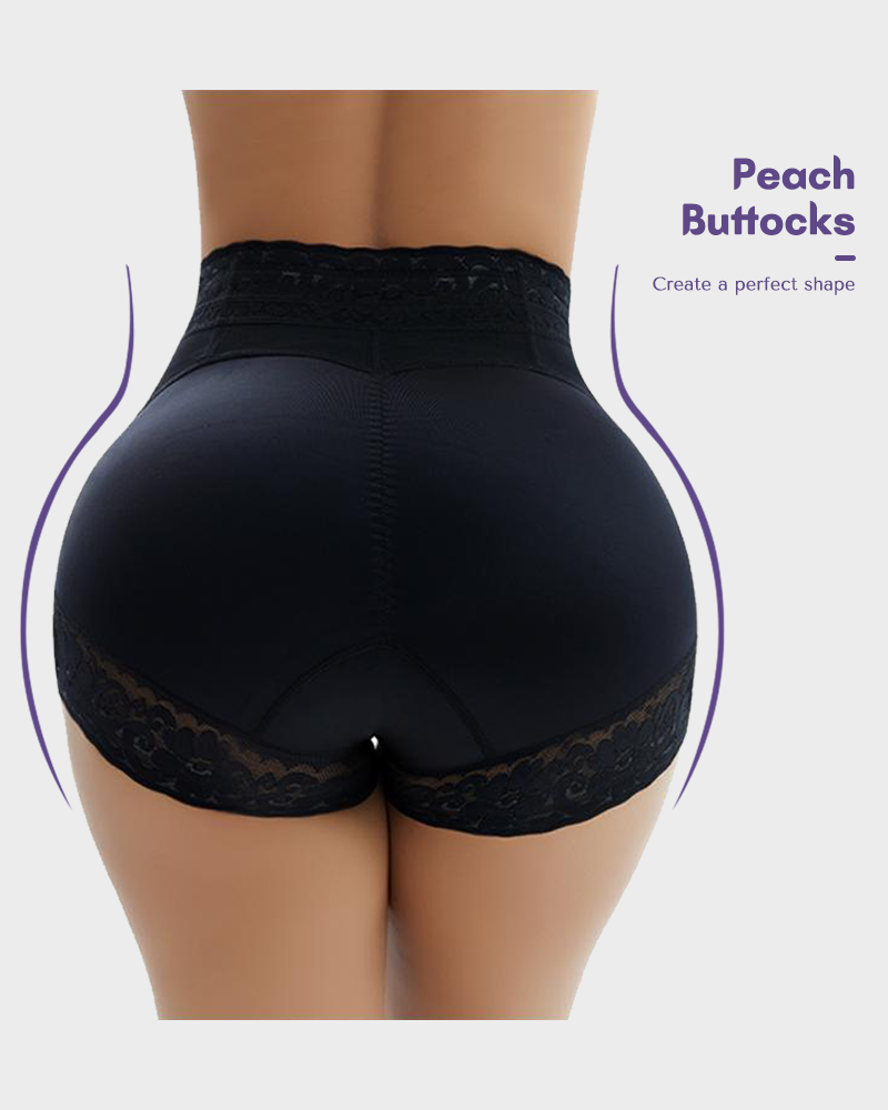  High Waist Seamless Butt Lifting Shorts