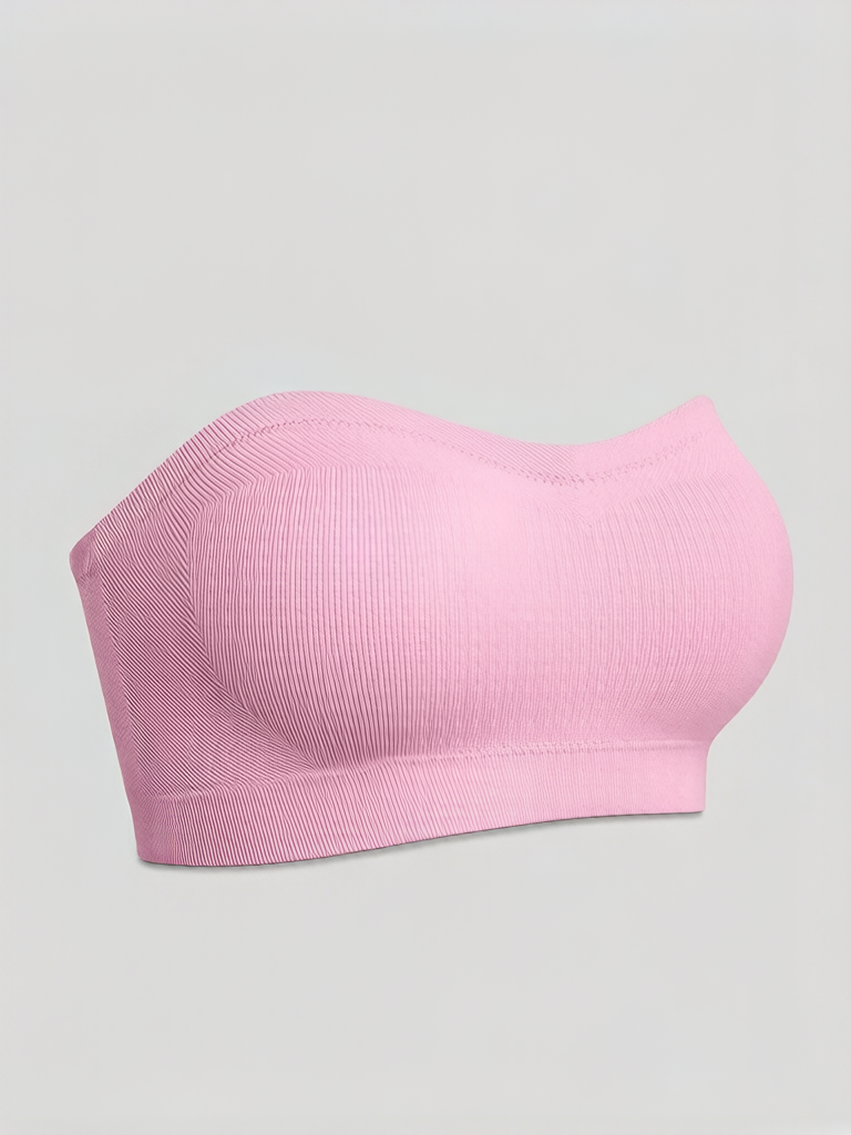 Wireless Strapless Bandeau Bra 