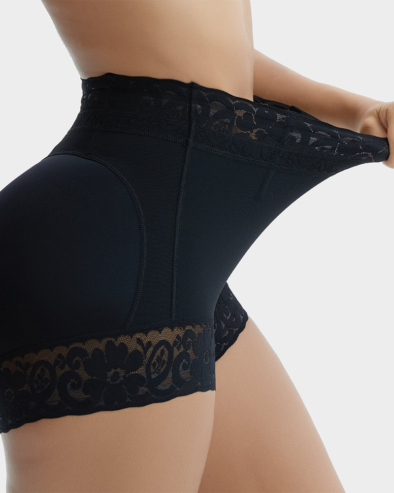  High Waist Seamless Butt Lifting Shorts