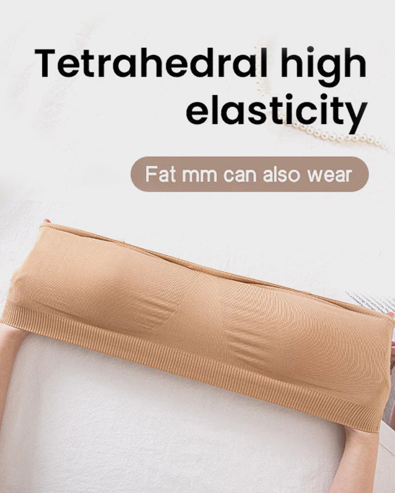 Wireless Strapless Bandeau Bra 