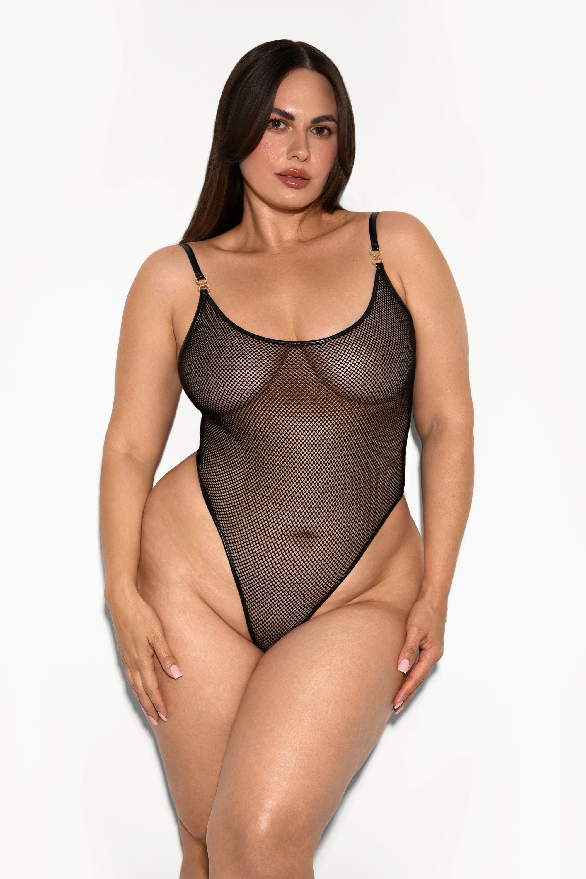 Lena Crotchless Bodysuit-lovelira