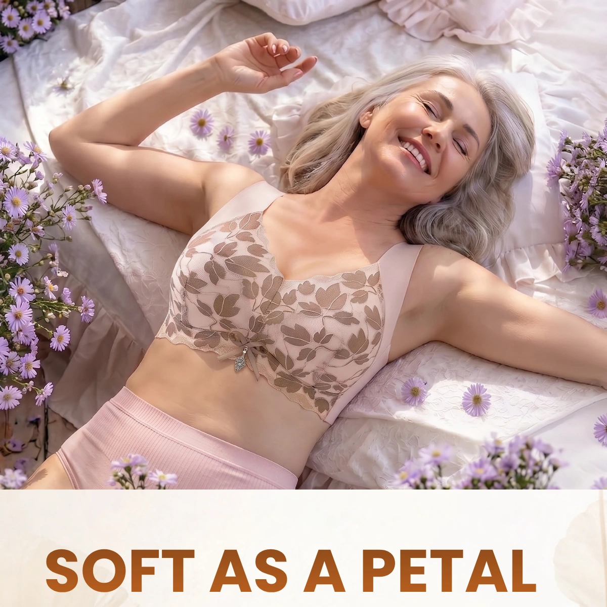Versatile Comfy Lift & Flex Wireless Bra