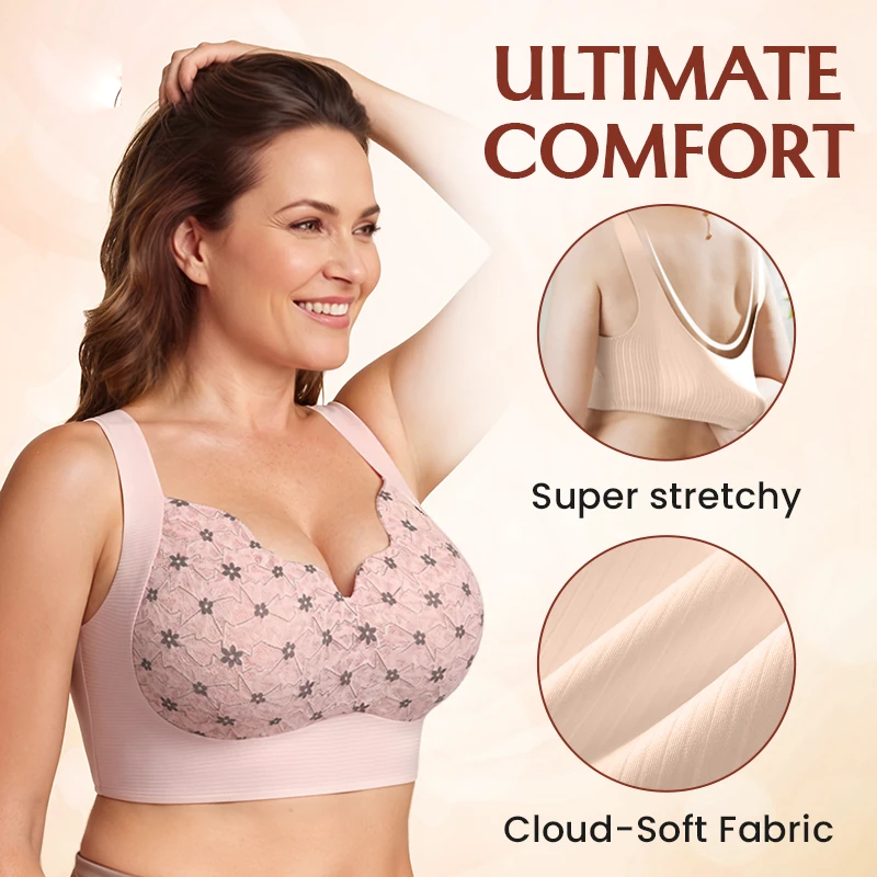 Seamless Wire-free Push-up Bra