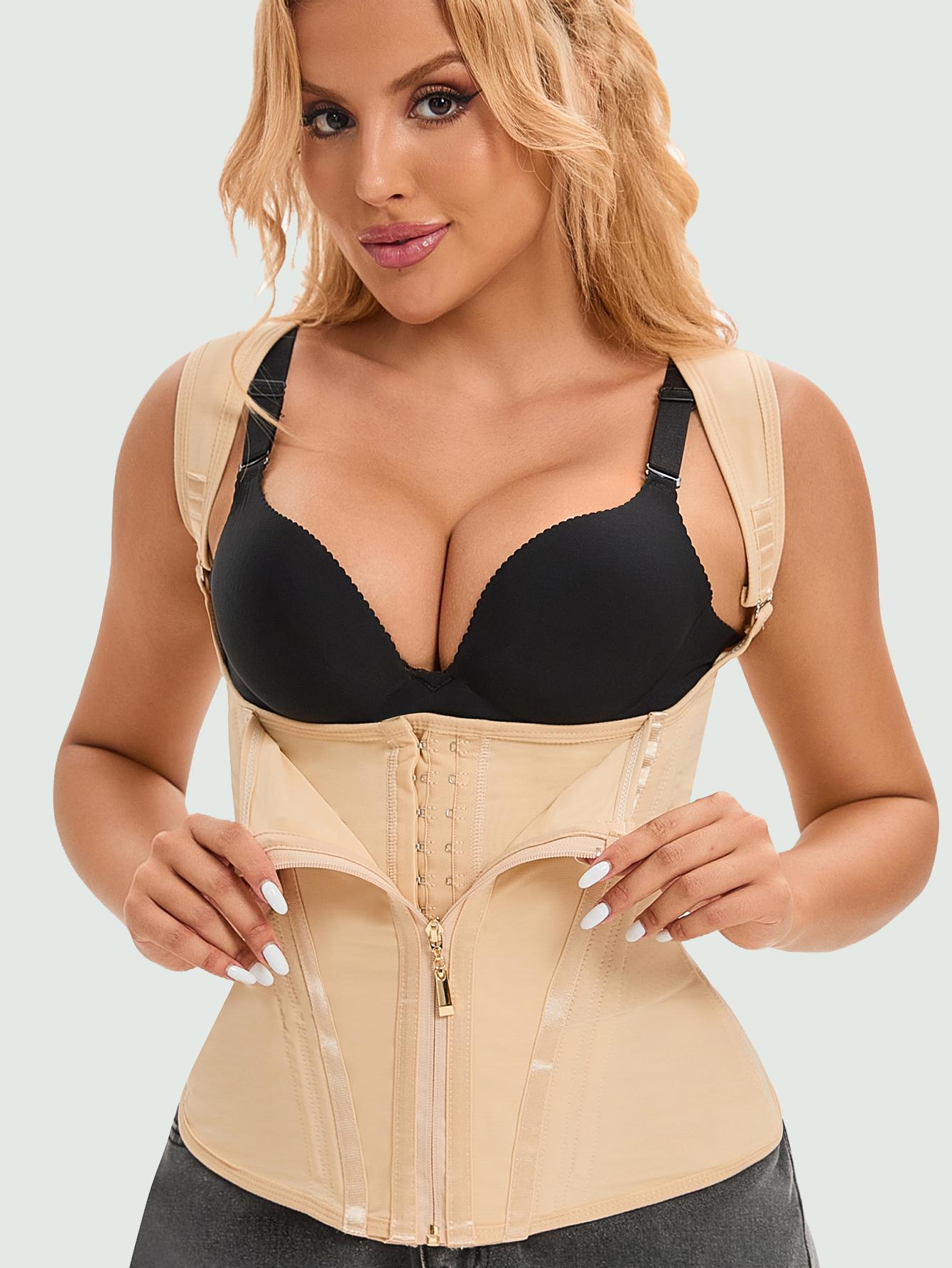 Nordyx™Midjeformende shapewear med justerbare skulderstropper og effektiv magestøtte