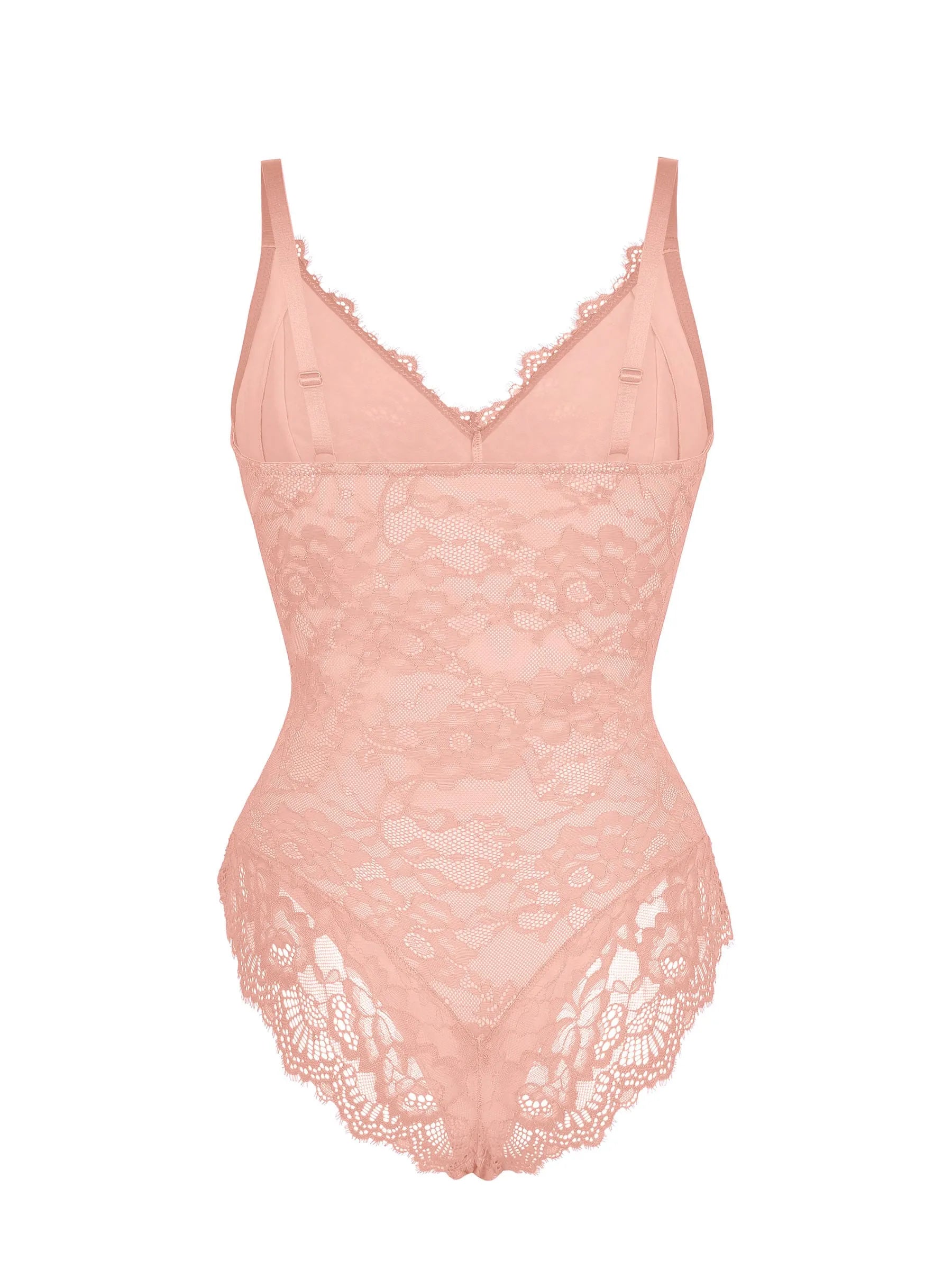 Feelingirl Lace V Neck Full Bodysuit Underwear [BOGO]