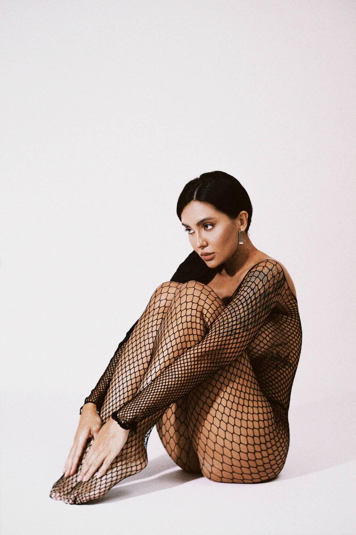 Fishnet Open Crotch Catsuit-lovelira