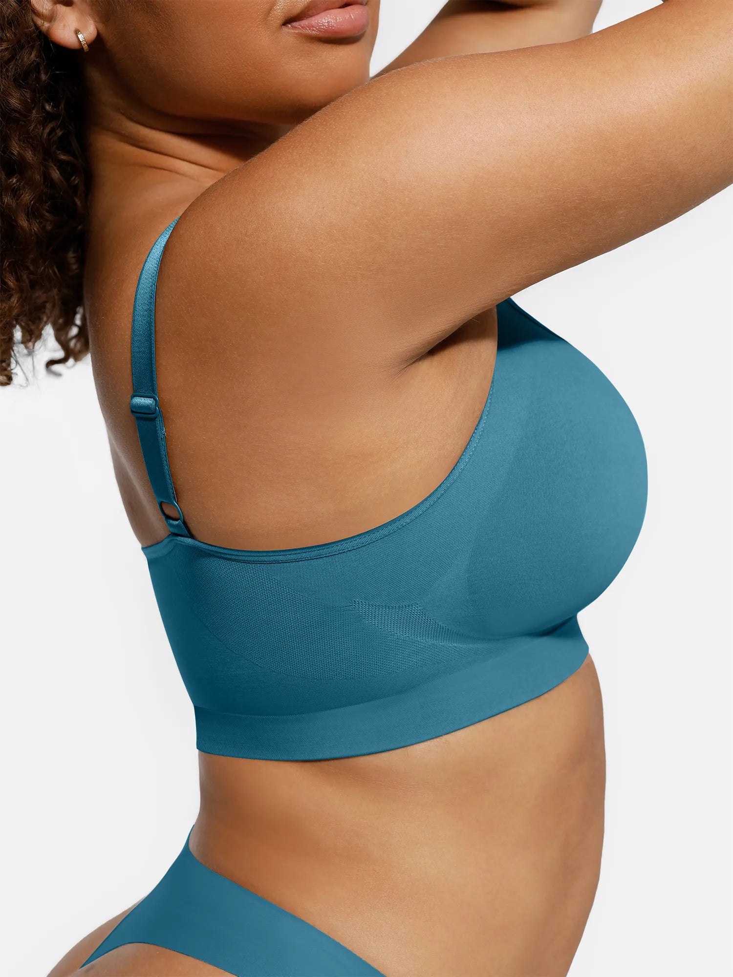 Feelingirl Everyday Wireless Bra Unlined Soft Bra