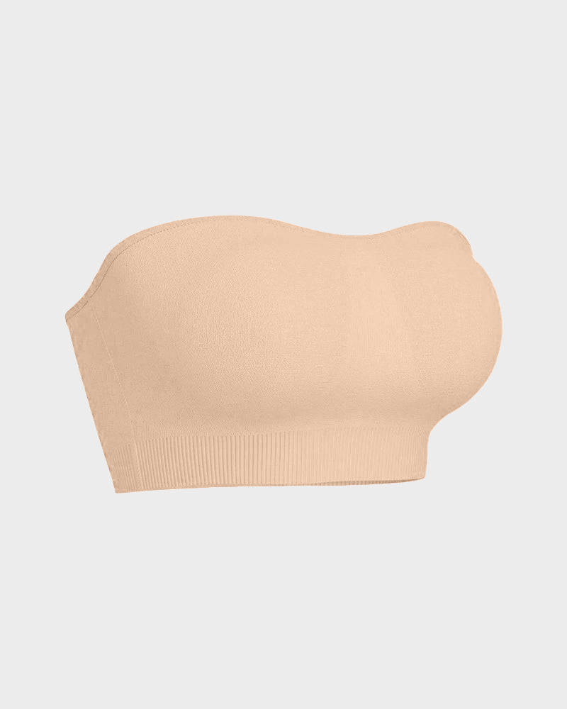 Wireless Strapless Bandeau Bra 