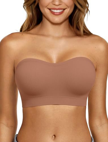 Wireless Strapless Bandeau Bra 