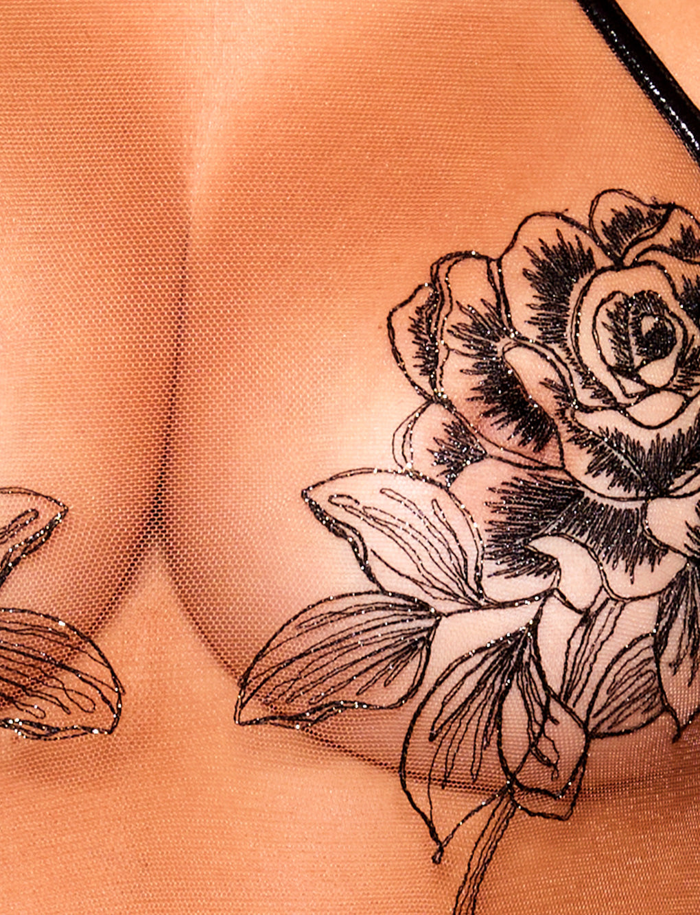 Rosa Black Bodysuit-lovelira