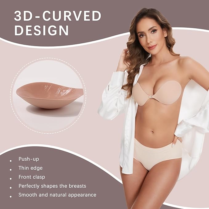 💗BUY 1 GET 3 FREE - 2 PAIRS -🎁Adhesive Push-up Bra
