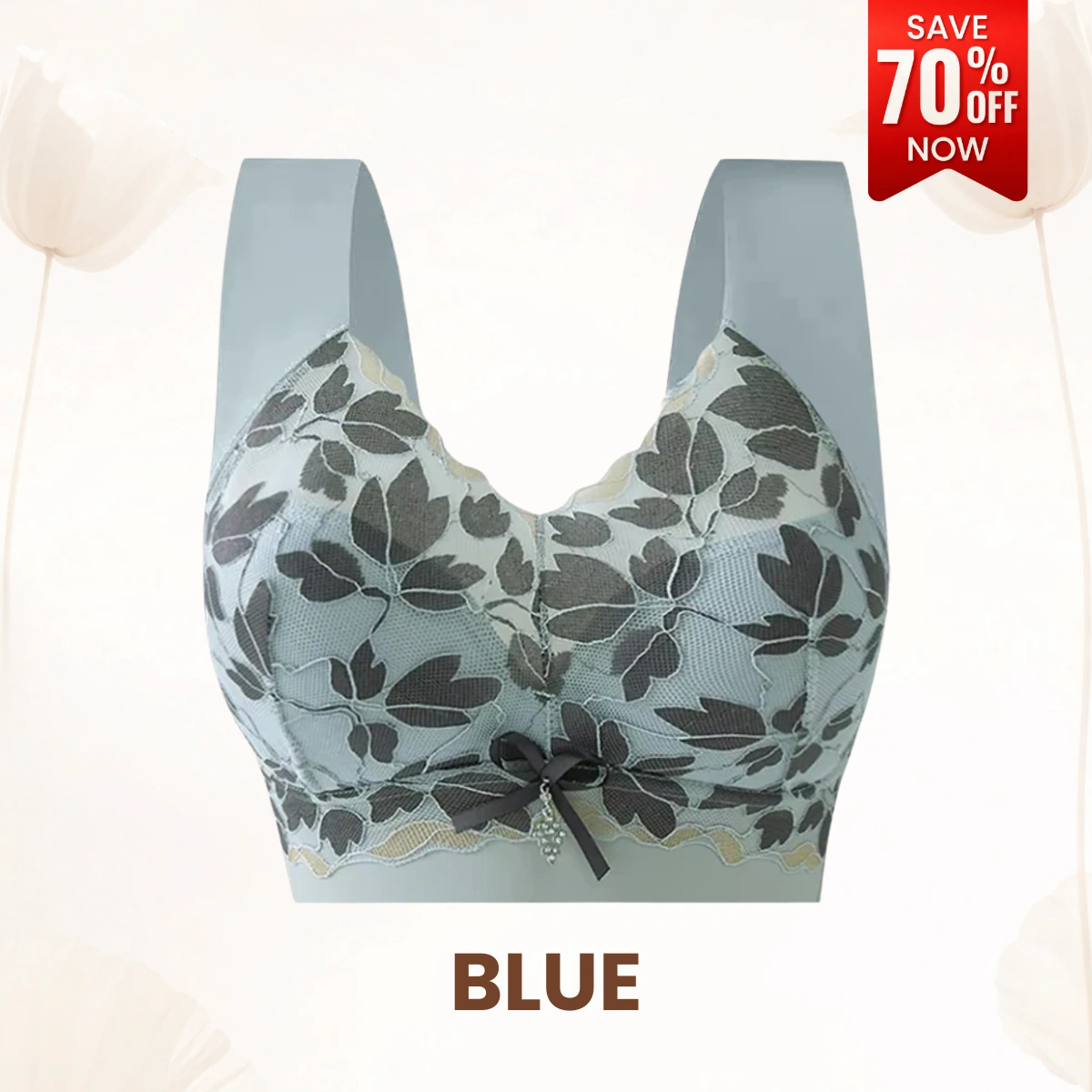 Versatile Comfy Lift & Flex Wireless Bra