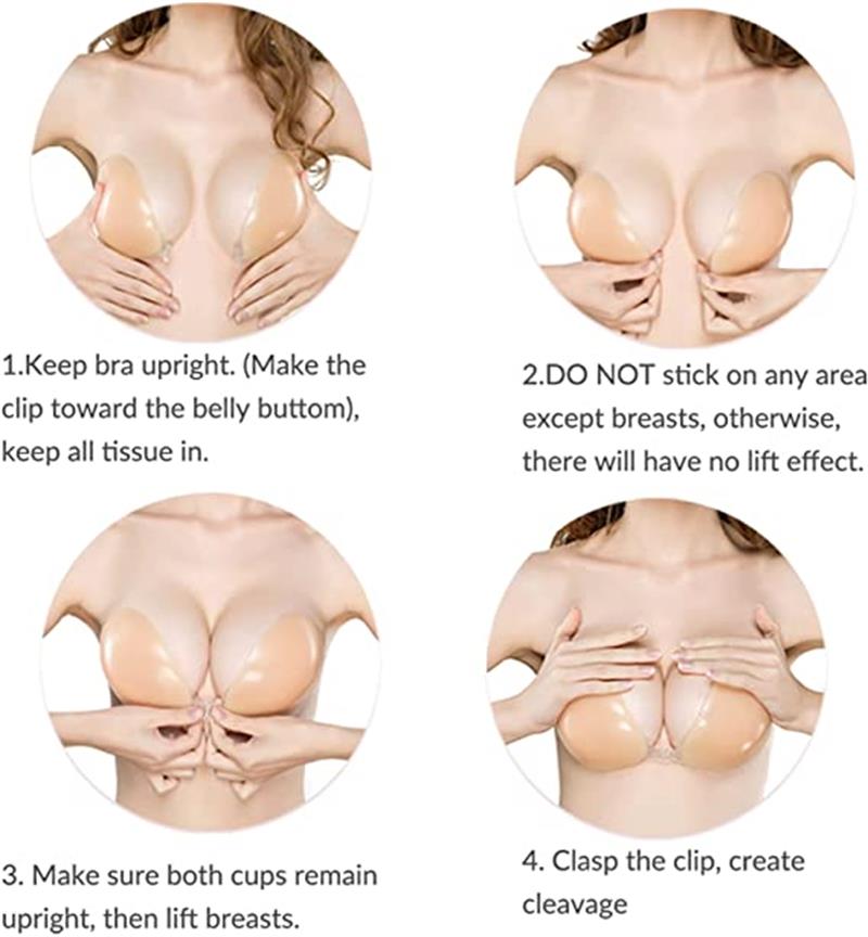 💗BUY 1 GET 3 FREE - 2 PAIRS -🎁Adhesive Push-up Bra